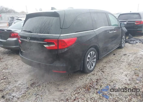 2022 Honda Odyssey Ex-L z USA, uszkodzony, nr VIN 5FNRL6H76NB066337